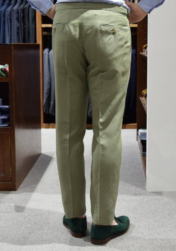 INCOTEX インコテックス パンツ着用写真