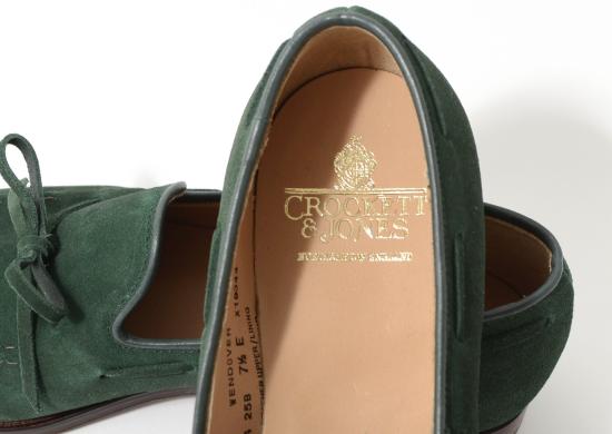 Crockett＆Jones クロケット＆ジョーンズ WENDOVER-25B BOTLE GREEN