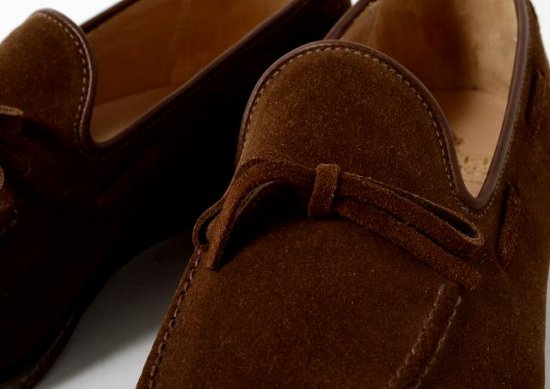 クロケット＆ジョーンズ WENDOVER リボン スエードローファー ブラウン Crockett&Jones クロケット＆ジョーンズ WENDOVER3 ウェン
