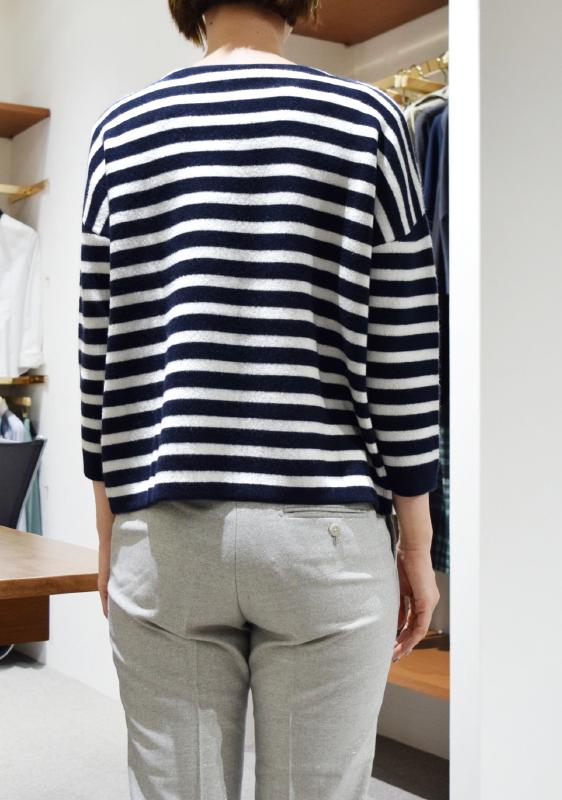 Letroyes ルトロワ ボーダー着用写真