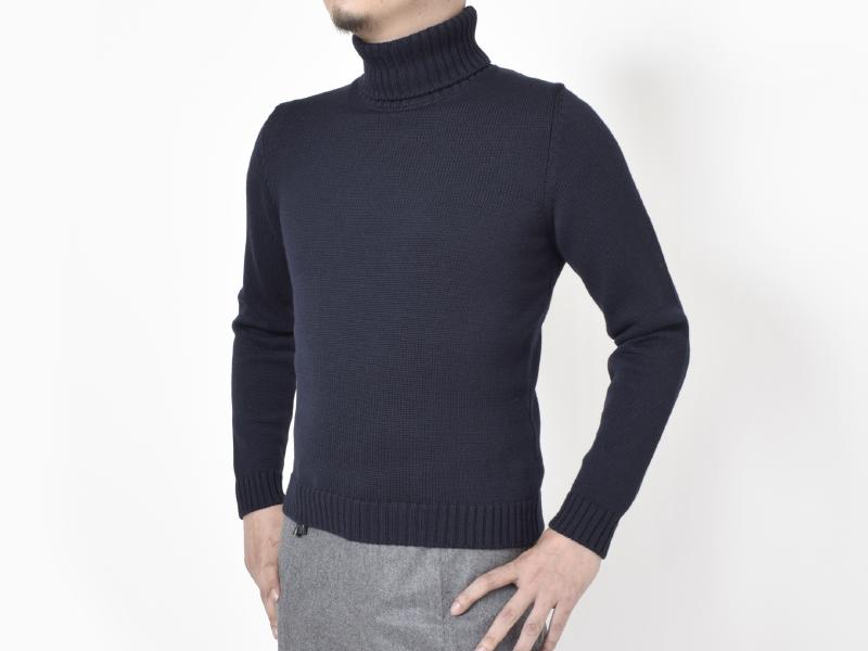 ZANONE ザノーネ ニット着用写真