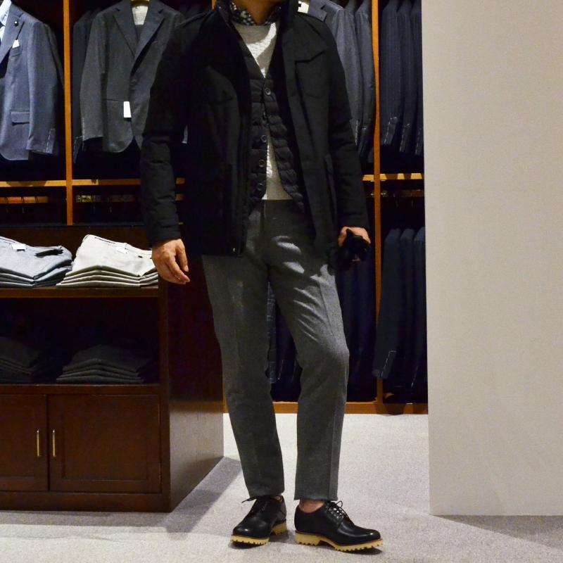 HERNO ヘルノ M-65着用写真