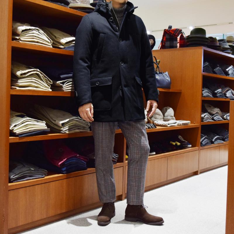 HERNO ヘルノ ダウン着用写真
