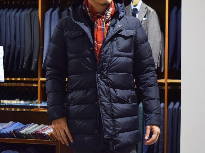 HERNO ヘルノ ダウンコート着用写真
