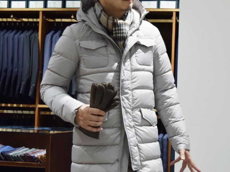 HERNO ヘルノ ダウンコート着用写真