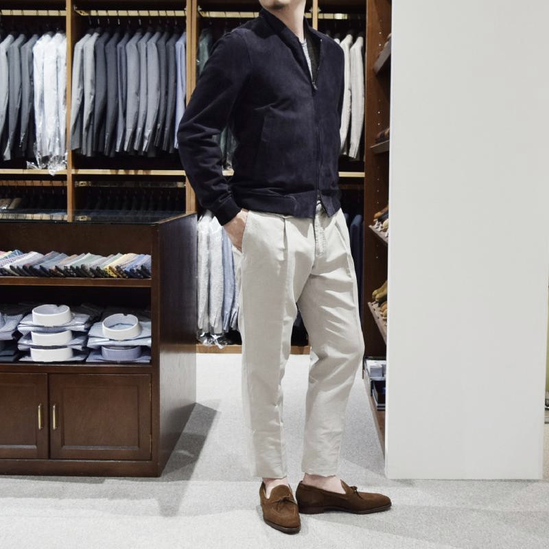 HERNO ヘルノブルゾン着用写真