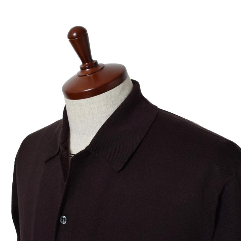 JOHN SMEDLEY ジョン スメドレー ニットシャツ