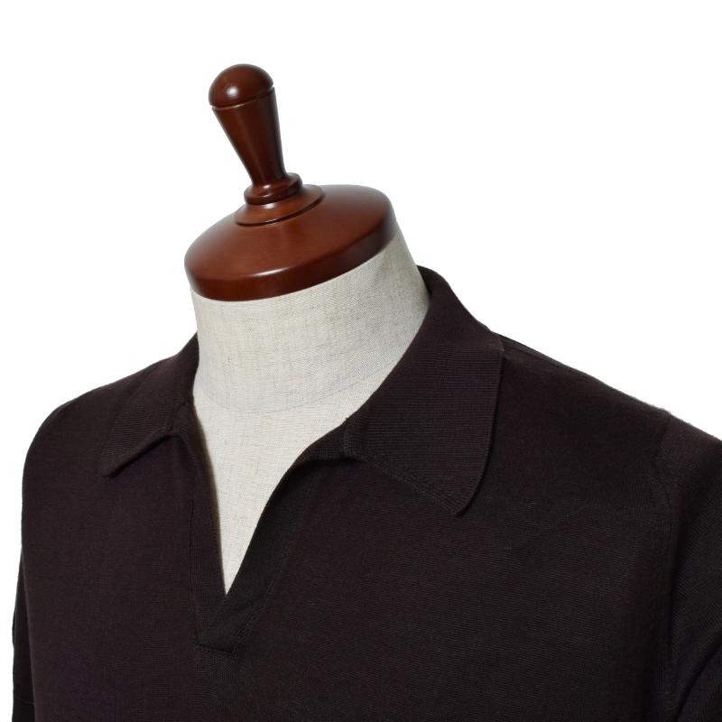 JOHN SMEDLEY ジョン スメドレー ニットポロシャツ