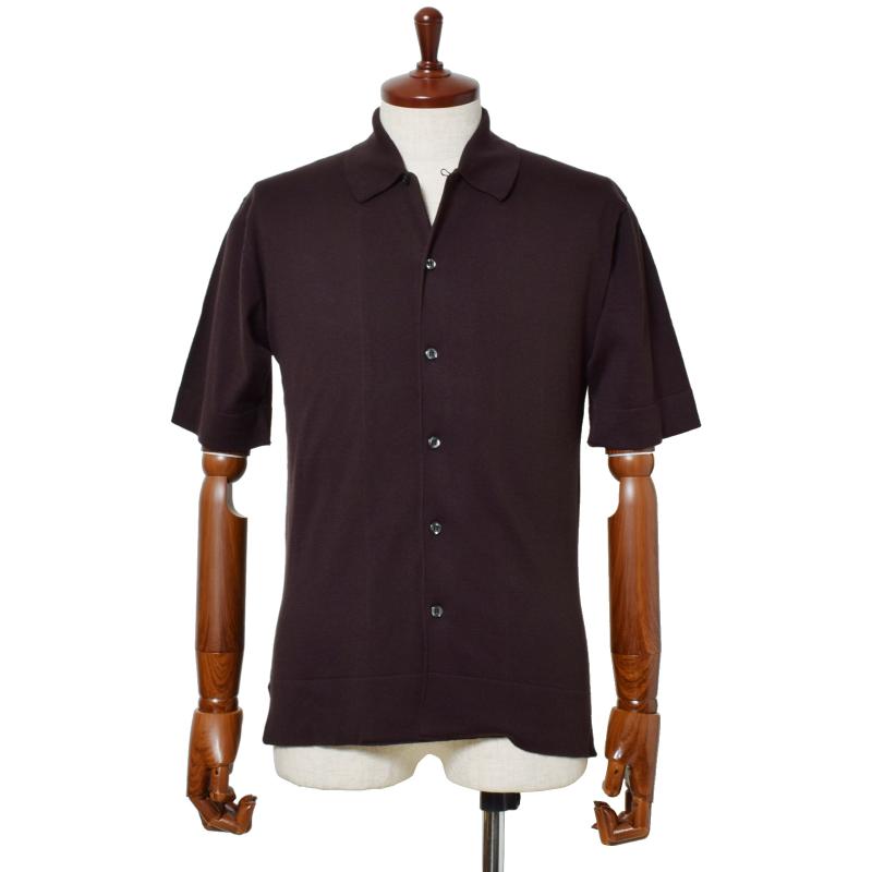 JOHN SMEDLEY ジョン スメドレー ニットシャツ