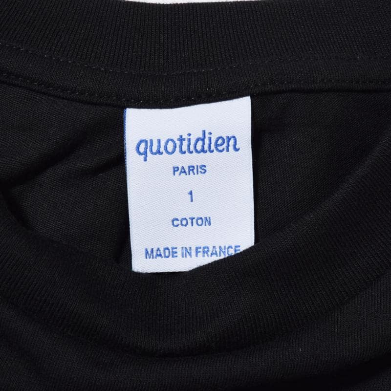 quotidien【コティディアン】Tシャツ商品写真