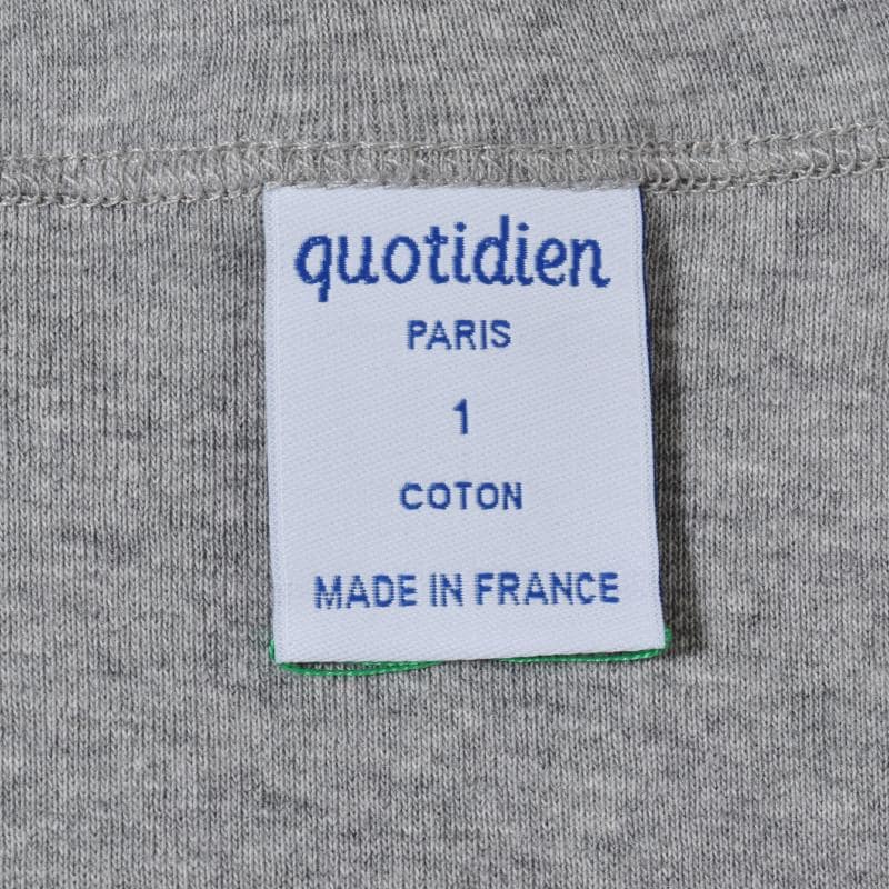 quotidien【コティディアン】Tシャツ商品写真