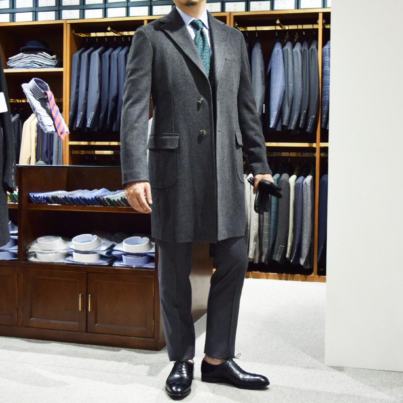 BARBA バルバ コート着用写真