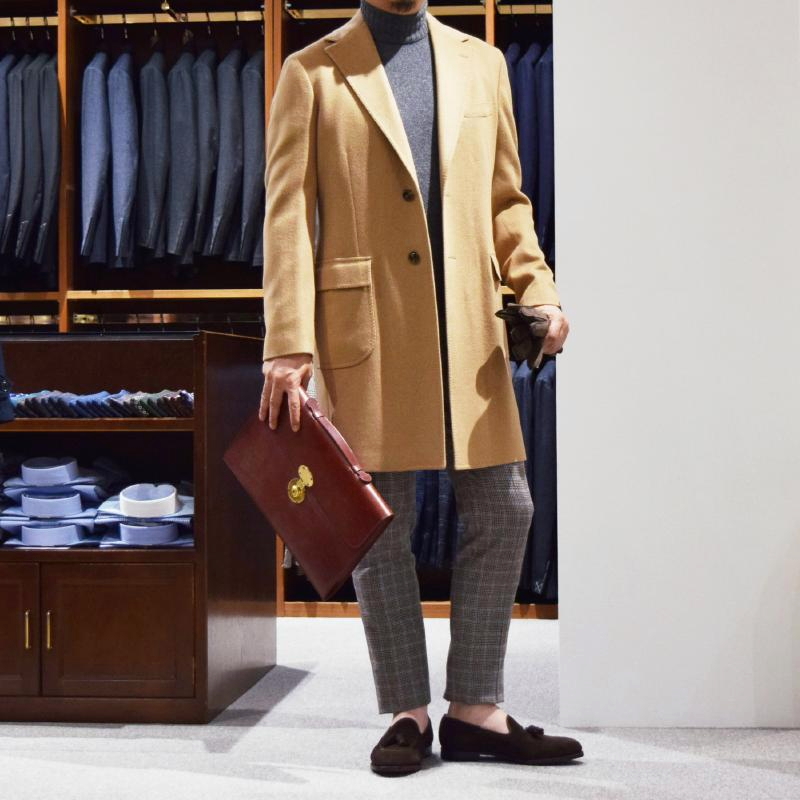 BARBA バルバ コート着用写真