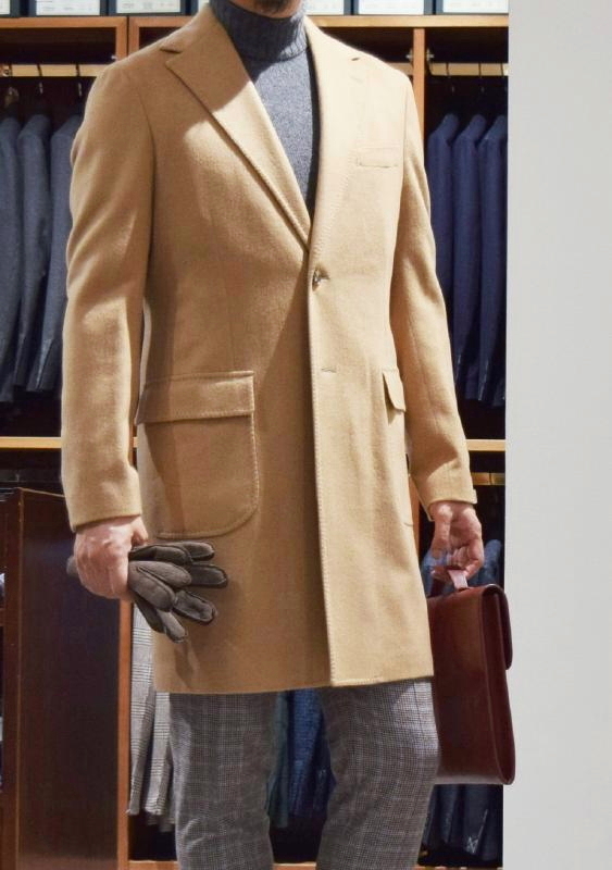 BARBA バルバ コート着用写真