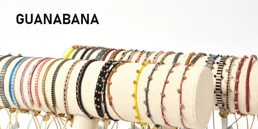 GUANABANA【グアナバナ】ミサンガブレスレットイメージ写真着用写真