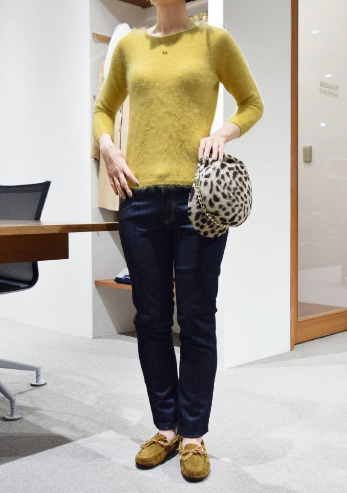 roberto collina ロベルト コリーナ ニット着用写真