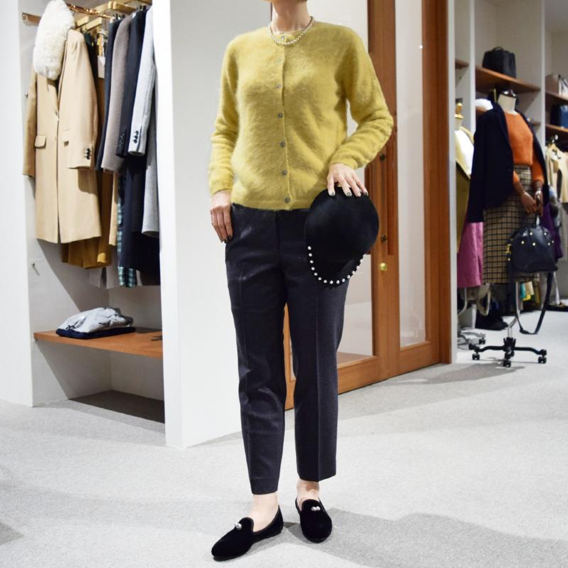 roberto collina ロベルト コリーナ ニット着用写真