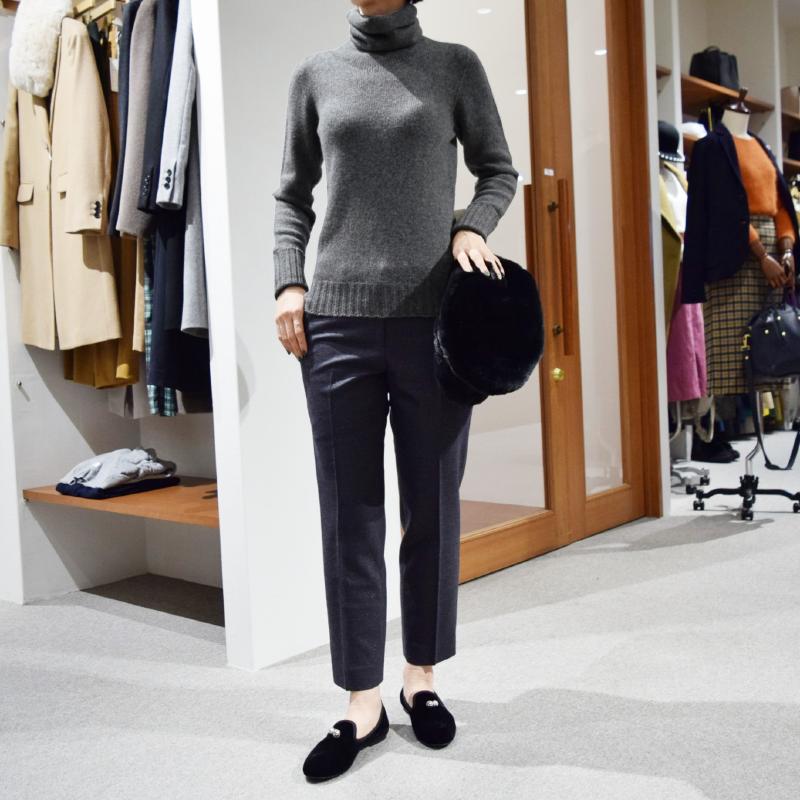 roberto collina ロベルト コリーナ ニット着用写真