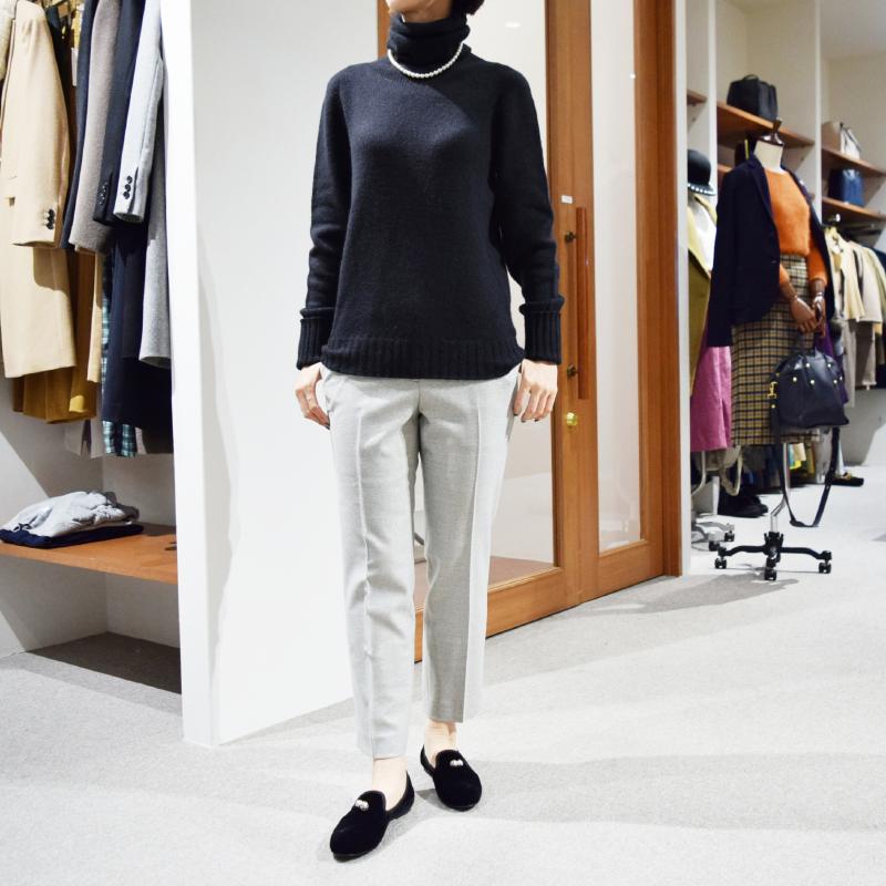 roberto collina ロベルト コリーナ ニット着用写真