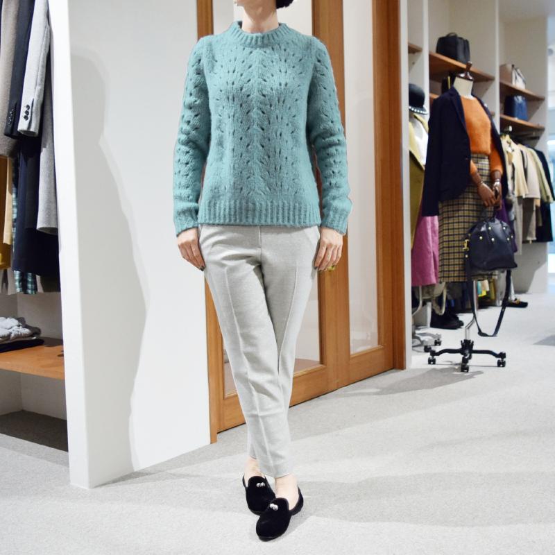 roberto collina ロベルト コリーナ ニット着用写真