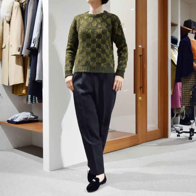 roberto collina ロベルト コリーナ ニット着用写真