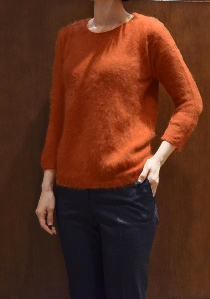 roberto collina ロベルト コリーナ ニット着用写真