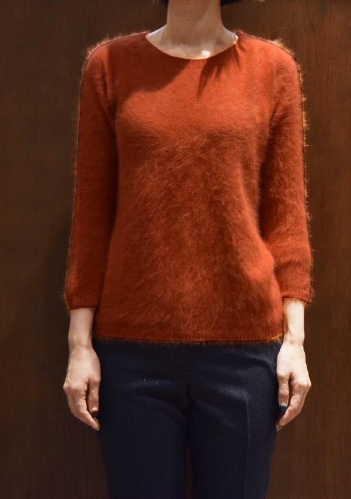 roberto collina ロベルト コリーナ ニット着用写真