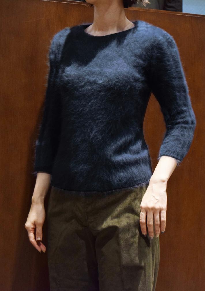 roberto collina ロベルト コリーナ ニット着用写真