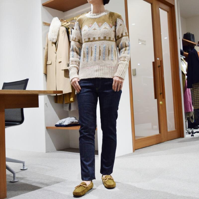 roberto collina ロベルト コリーナ ニット着用写真