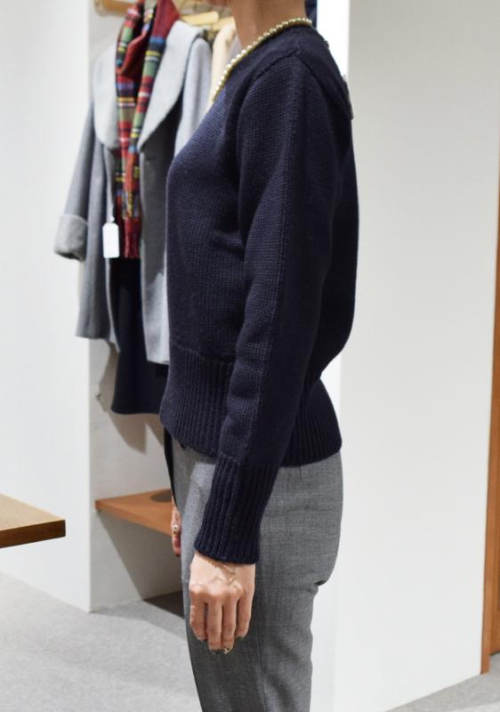 ZANONE ザノーネ レディース ニット着用写真