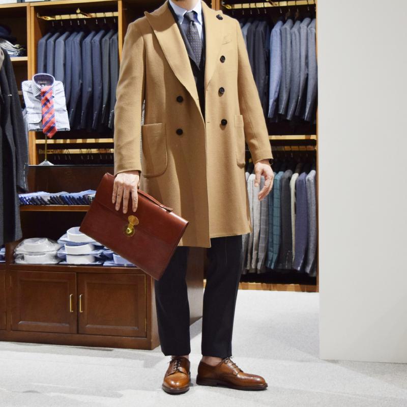 LARDINI ラルディーニ コート着用写真