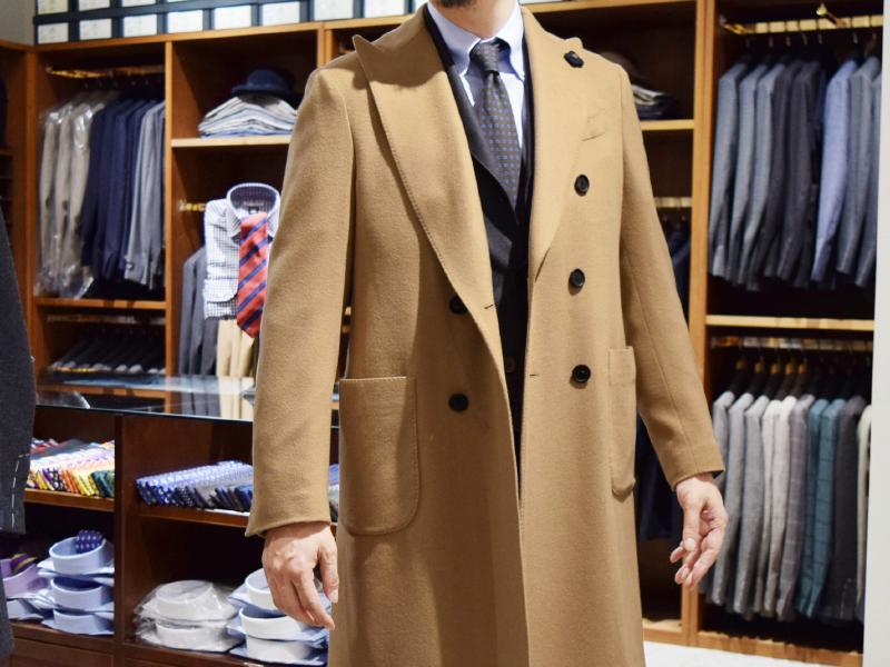 LARDINI ラルディーニ コート着用写真