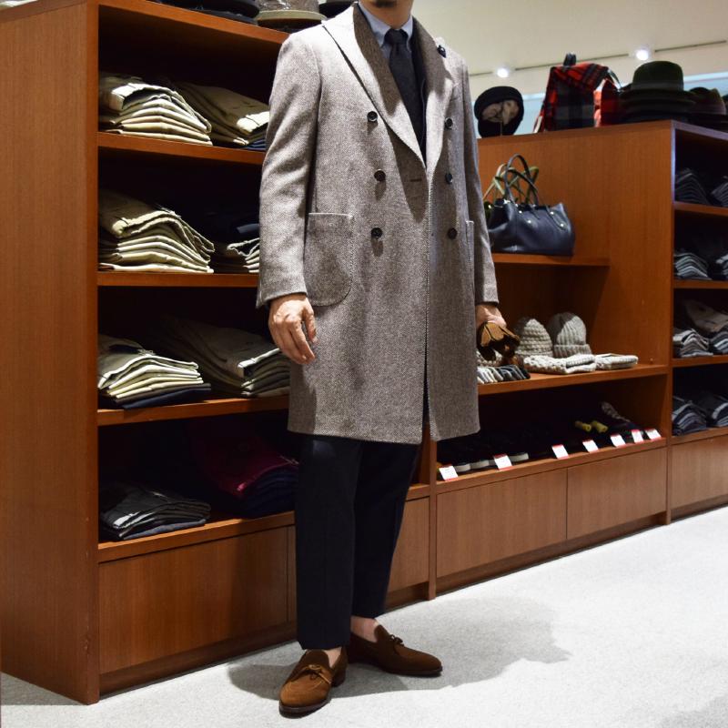 LARDINI ラルディーニ コート着用写真