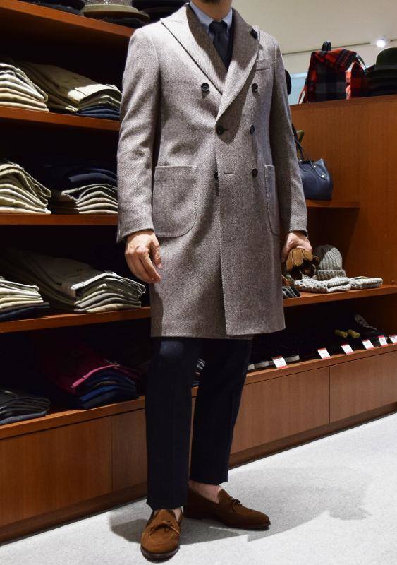 LARDINI ラルディーニ コート着用写真