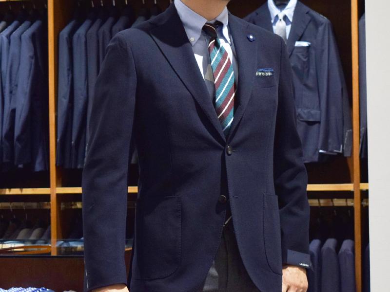 LARDINI ラルディーニ ジャケット着用写真