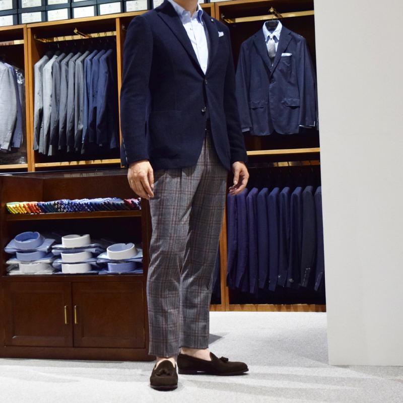 LARDINI ラルディーニ ジャケット着用写真