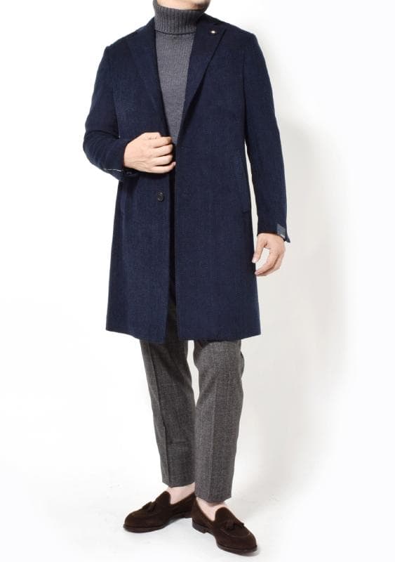LARDINI ラルディーニ コート着用写真