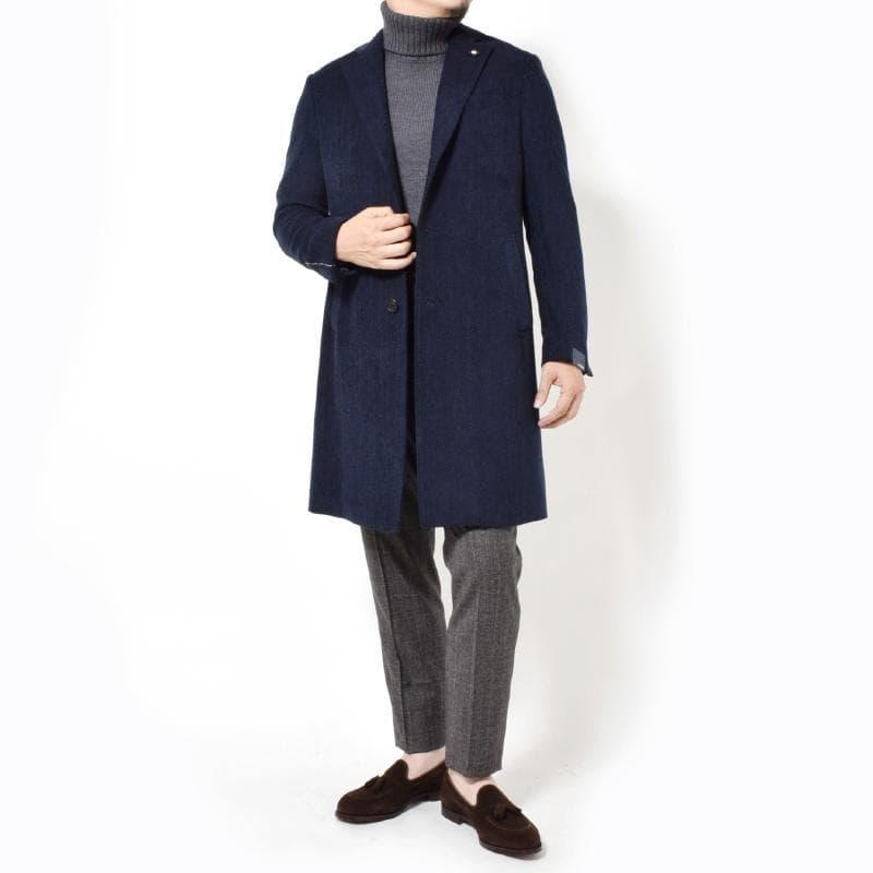 LARDINI ラルディーニ コート着用写真