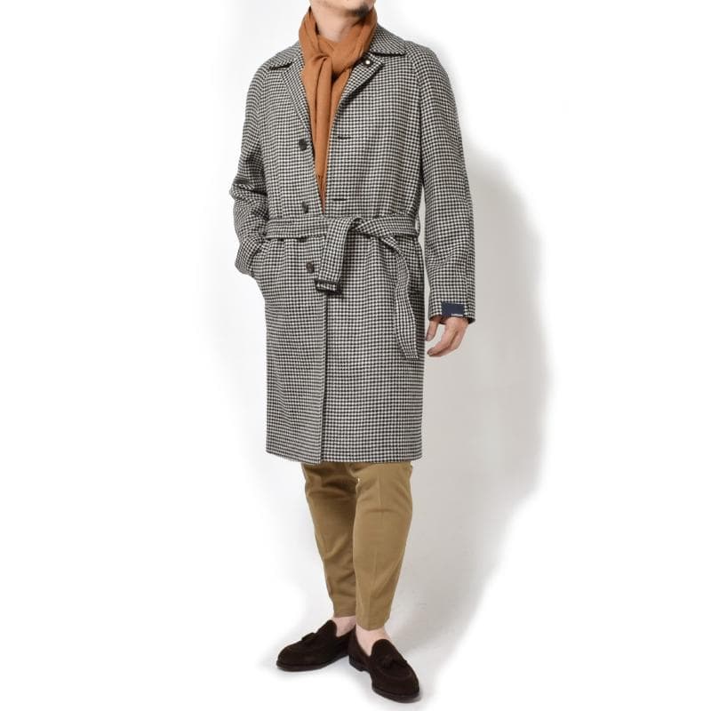 LARDINI ラルディーニ コート着用写真