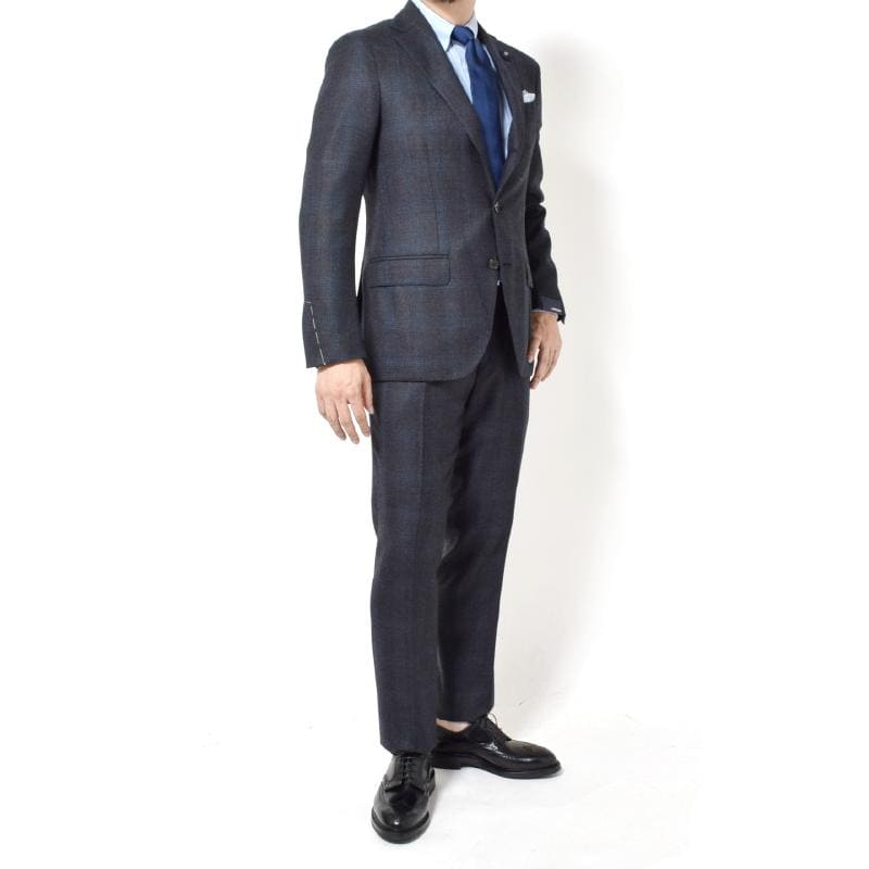 LARDINI ラルディーニ スーツ着用写真