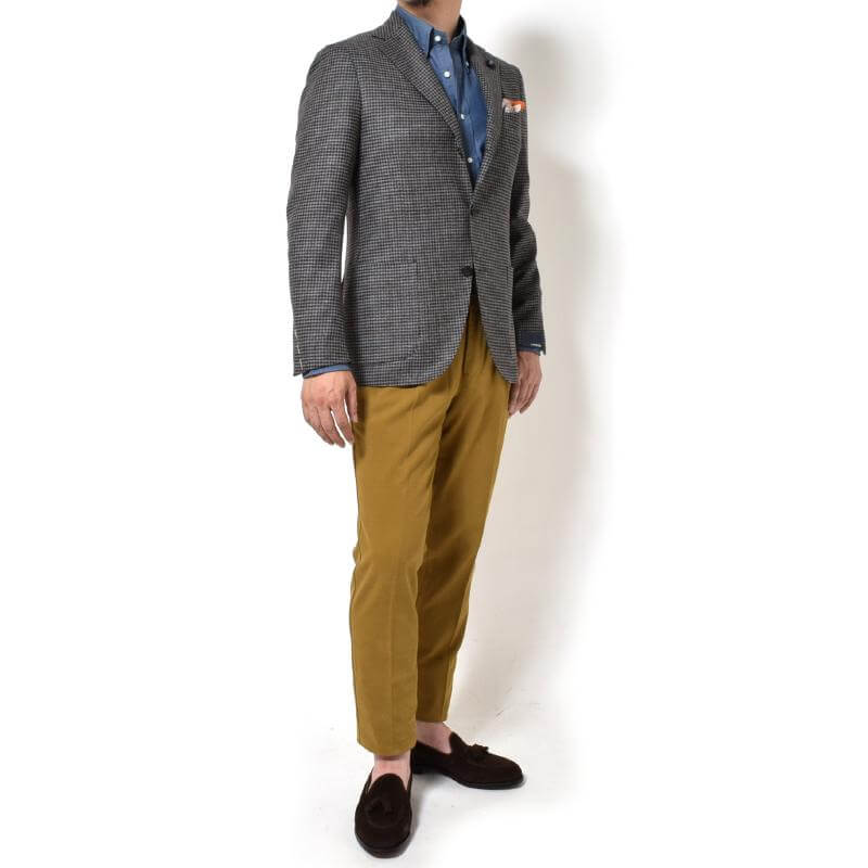 LARDINI ラルディーニ ジャケット着用写真