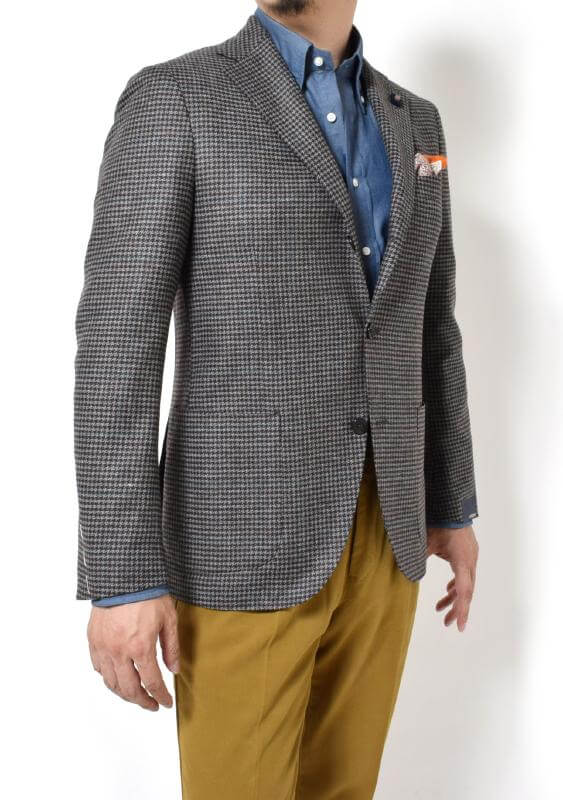 LARDINI ラルディーニ ジャケット着用写真