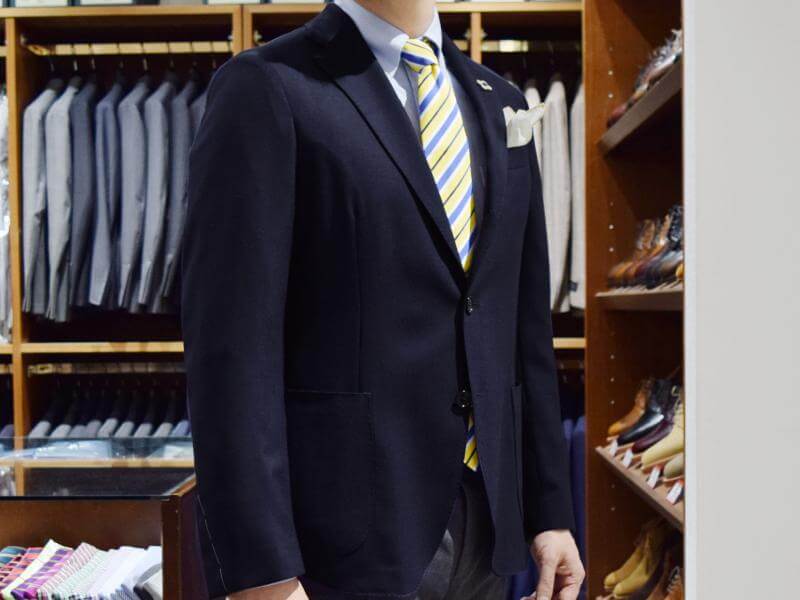 LARDINI ラルディーニ ジャケット着用写真