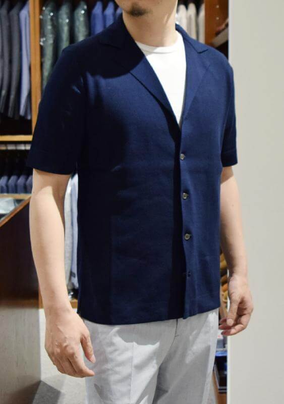 LARDINI ラルディーニ ニットシャツ