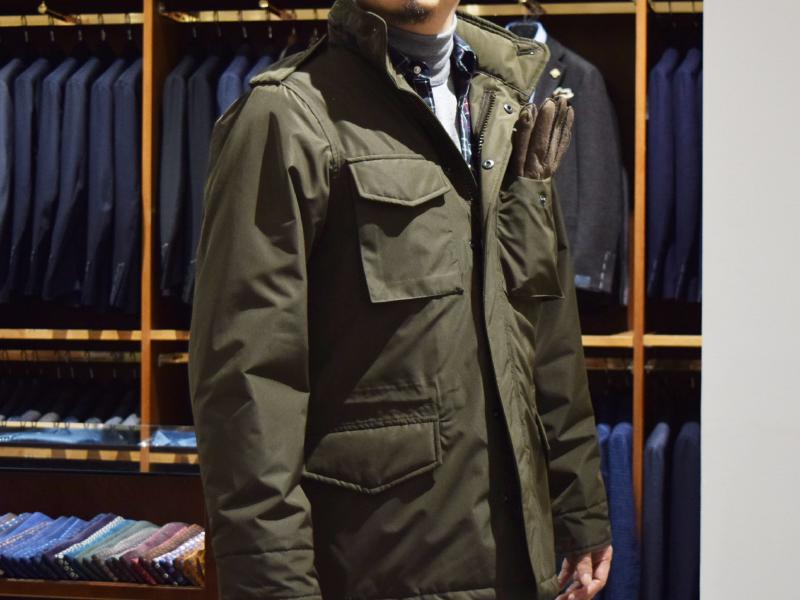 ASPESI M-65 ブルゾン着用写真