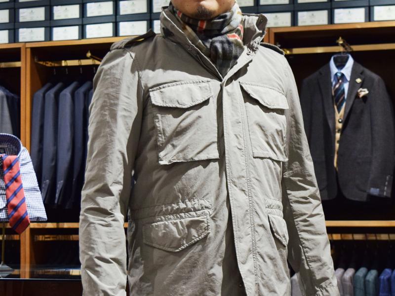 ASPESI M-65 ブルゾン着用写真