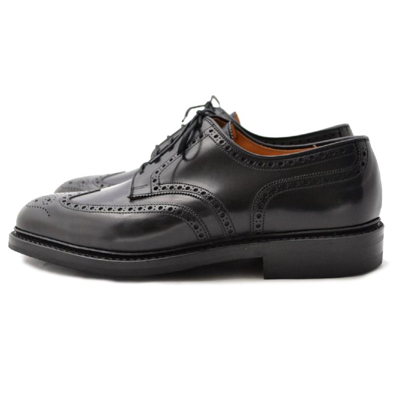 Crockett＆Jones クロケット＆ジョーンズ PEMBROKE BLK CAVALRY CALF フルブローグ ダイナイトソール ブラック キャバルリーカーフ