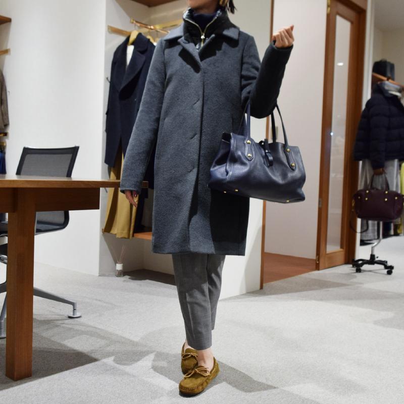 HERNO レディース コート着用写真