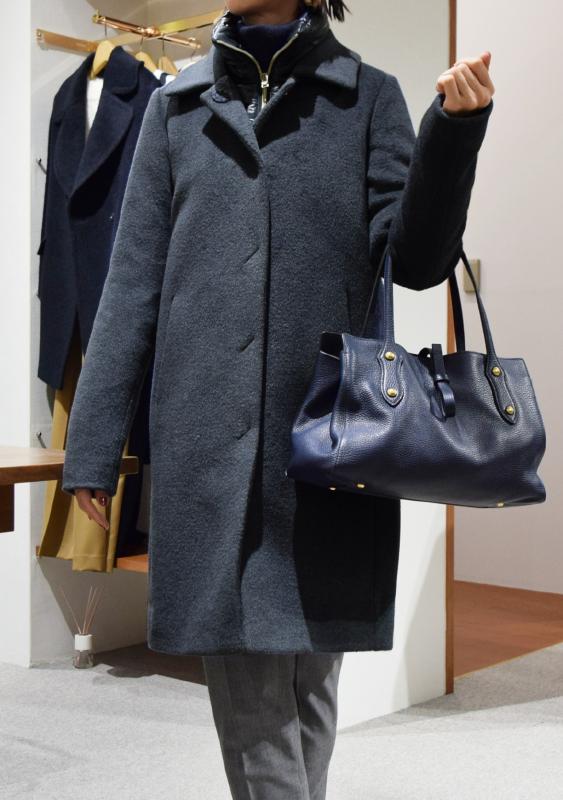 HERNO レディース ブルゾン着用写真