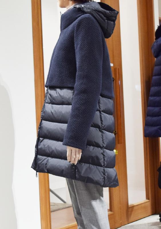 HERNO レディース コート着用写真